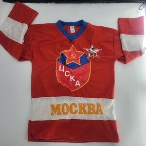 PAVEL BURE 10 UCKA MOCKBA PENGUINS HOCKEY JERSEY large mens